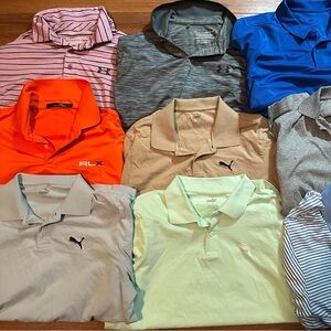 Men’s Large Golf Polo of 9